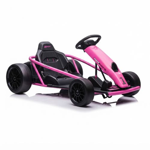 24V Drift Go-Kart, Twin 300W Motors, Rose